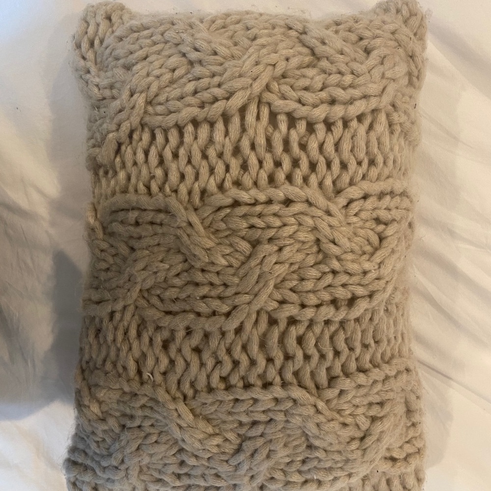 Target Beige Throw Pillow